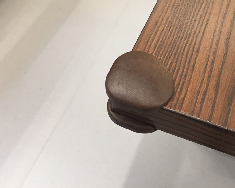 BabyDan chrániče rohů 4ks Corner Guard brown, BIO