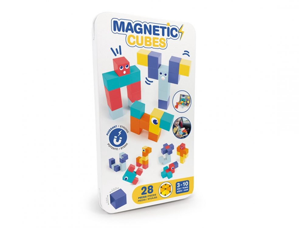 Ludi Magnetická stavebnice kostky 28 ks