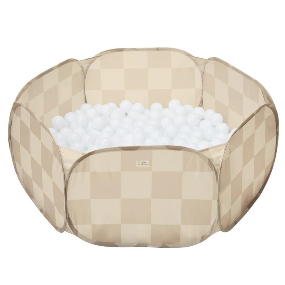 3 SPROUTS Suchý bazének Recycled Checkerboard/Beige (obrázek 3)