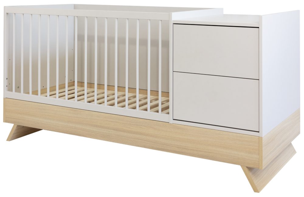 Levně Kombi postýlka Faktum Sienna 3v1 Cashmere 70x
