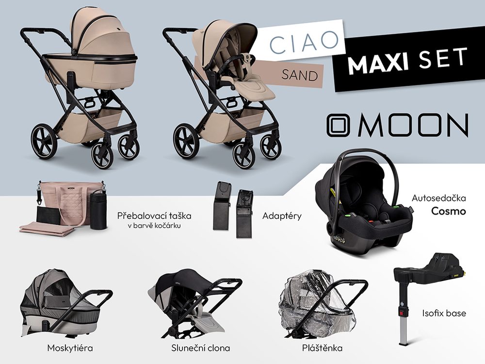 Moon CIAO MAXI set - Sand