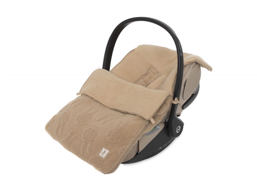 Jollein Fusak do autosedačky Miffy Jacquard Teddy Biscuit