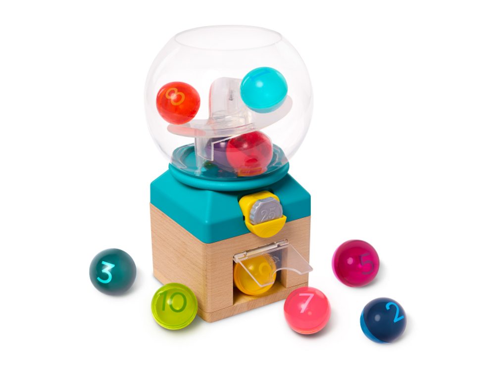 B-Toys Automat s míčky Rainbow Gumballs