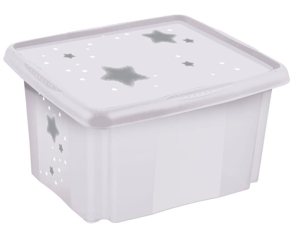 KEEEPER Úložný box s víkem velký "Stars"