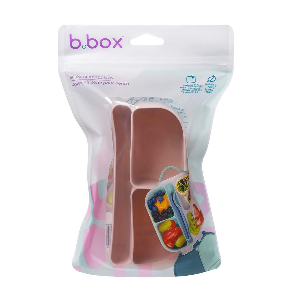 b.box Silikonový bento organizér do středního boxu - růžový (obrázek 15)