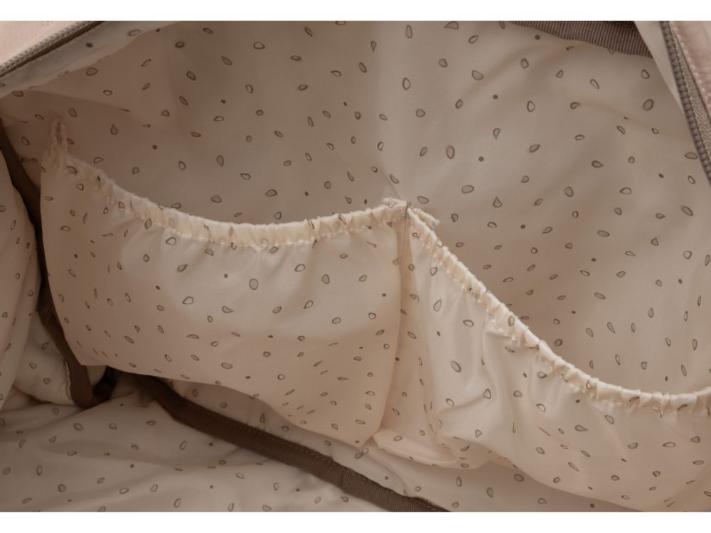 Jollein Přebalovací taška Embossed Lily Milky Coffee (obrázek 7)
