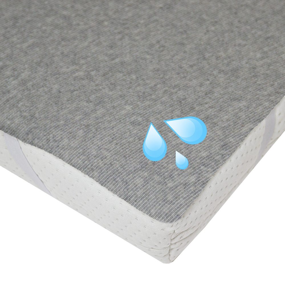 ESITO Nepropustný chránič matrace froté Warm grey 70 x 140 cm - šedá / 70 x 140 cm