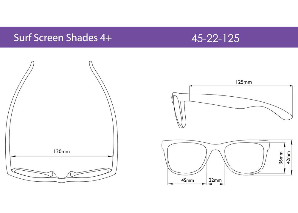REAL SHADES Brýle proti modrému světlu Surf 2+,4+ - Black 2+ (obrázek 4)