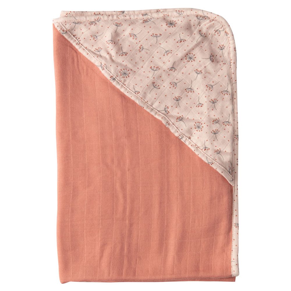 Bebe-Jou Mušelínový ručník s kapucí bambus Fabulous Wish Pink