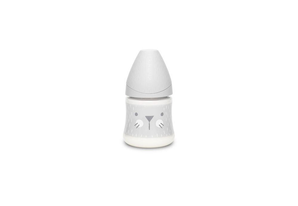 Suavinéx láhev HYGGE 150ml - šedá - vousky