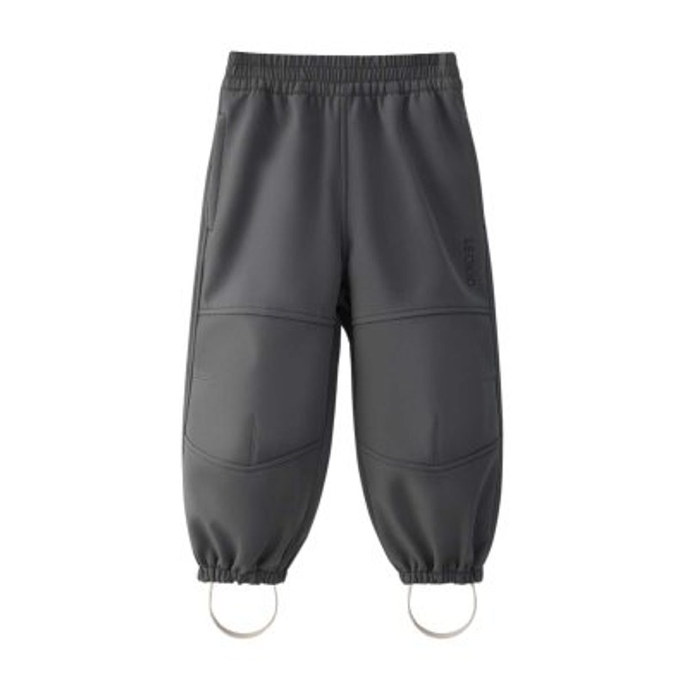 Leokid dětské softshellové kalhoty Vic Asphalt vel. 86