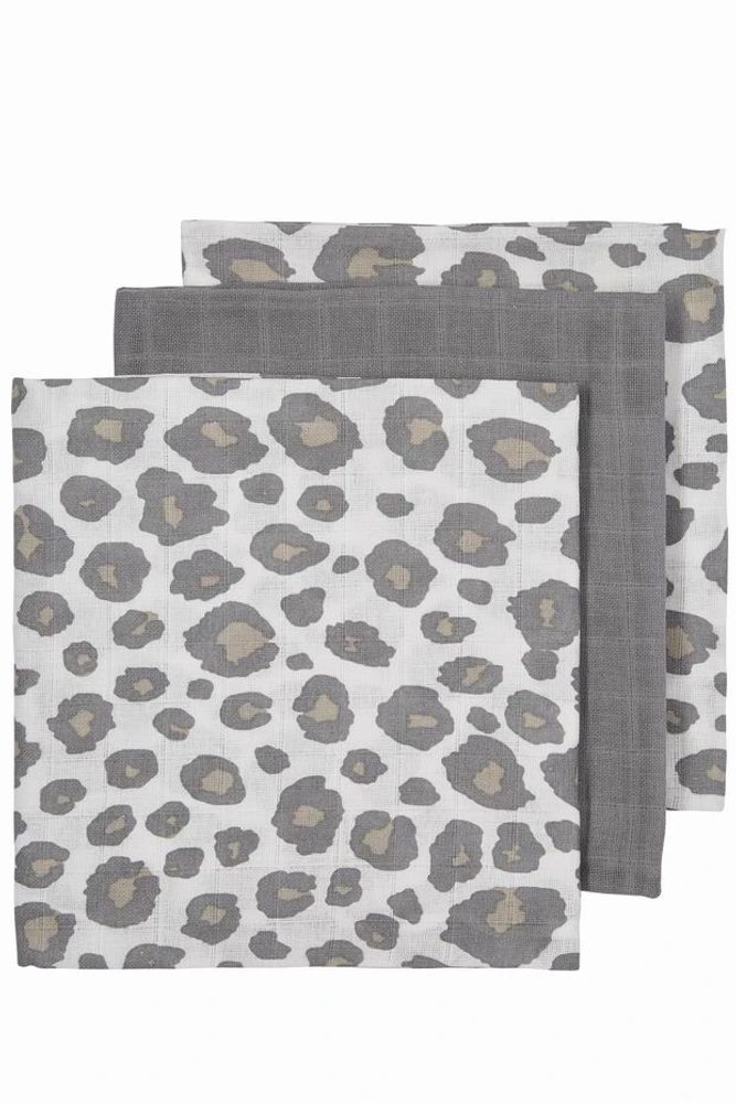 Meyco Plenky 3-balení Panther neutral/Uni grey/panther neutral