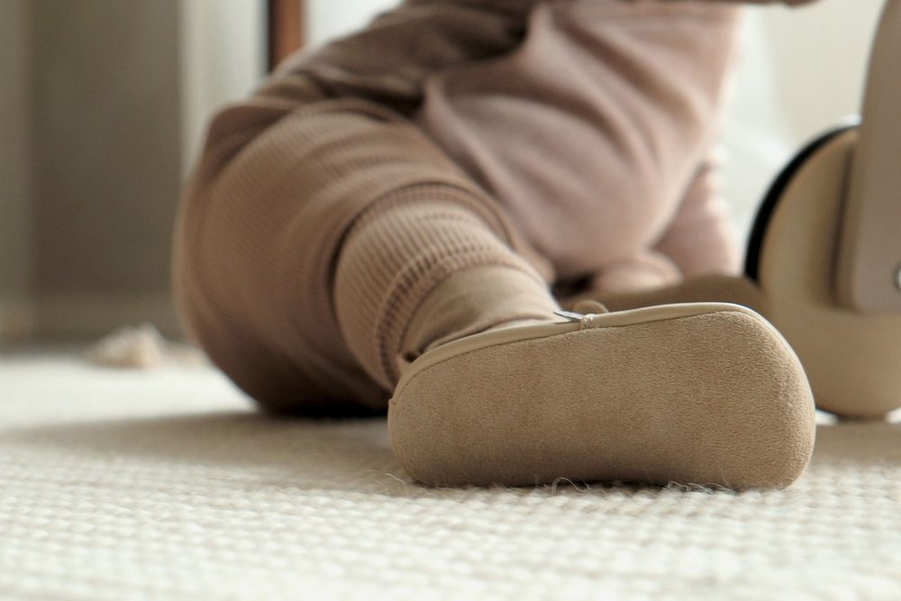 LODGER Kožené capáčky Beige 15 - 18 měsíců (obrázek 13)