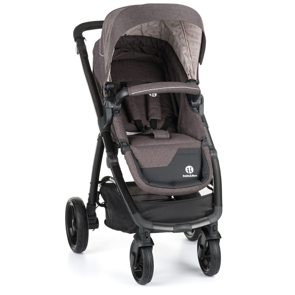 Petite&amp;Mars Vario Sportovní sezení Dark Grey (bez podvozku)