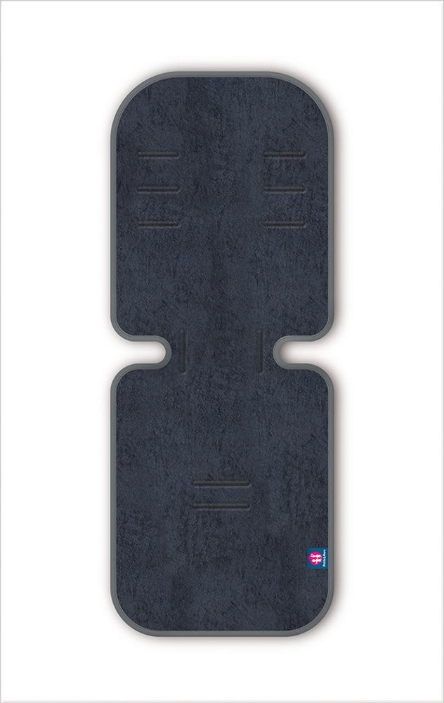 Petite&Mars Vložka do kočárku 3D Monza - tmavě šedá