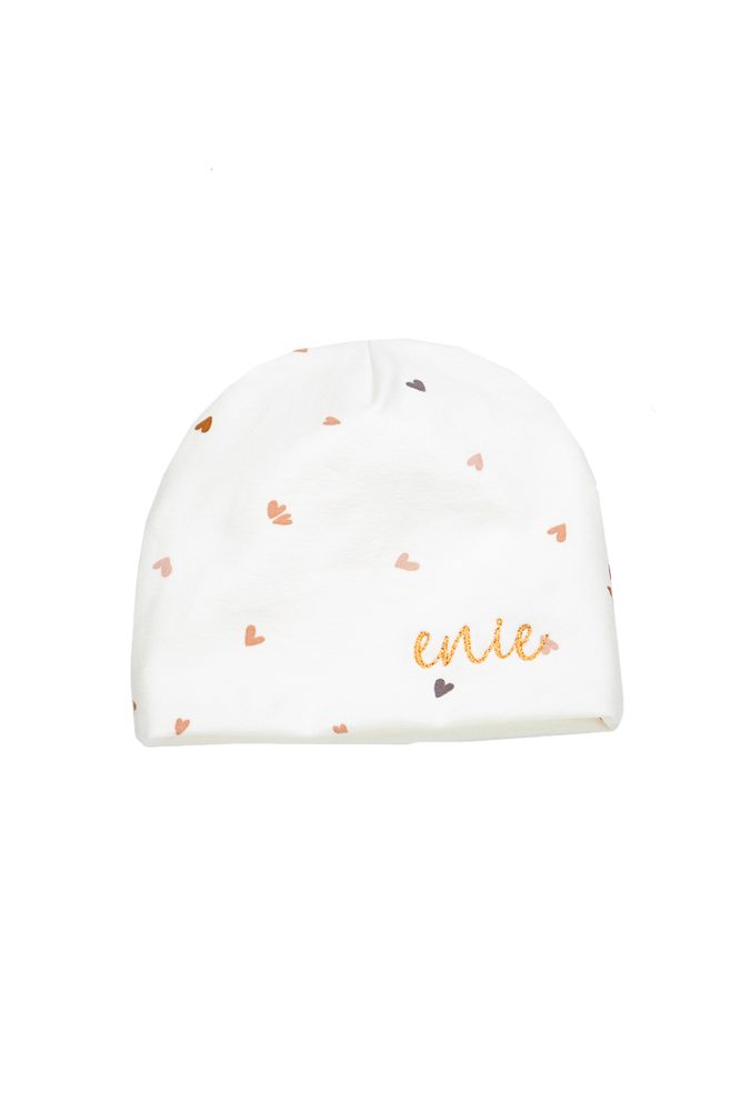 enie baby Dětská čepice 9-12m Heart