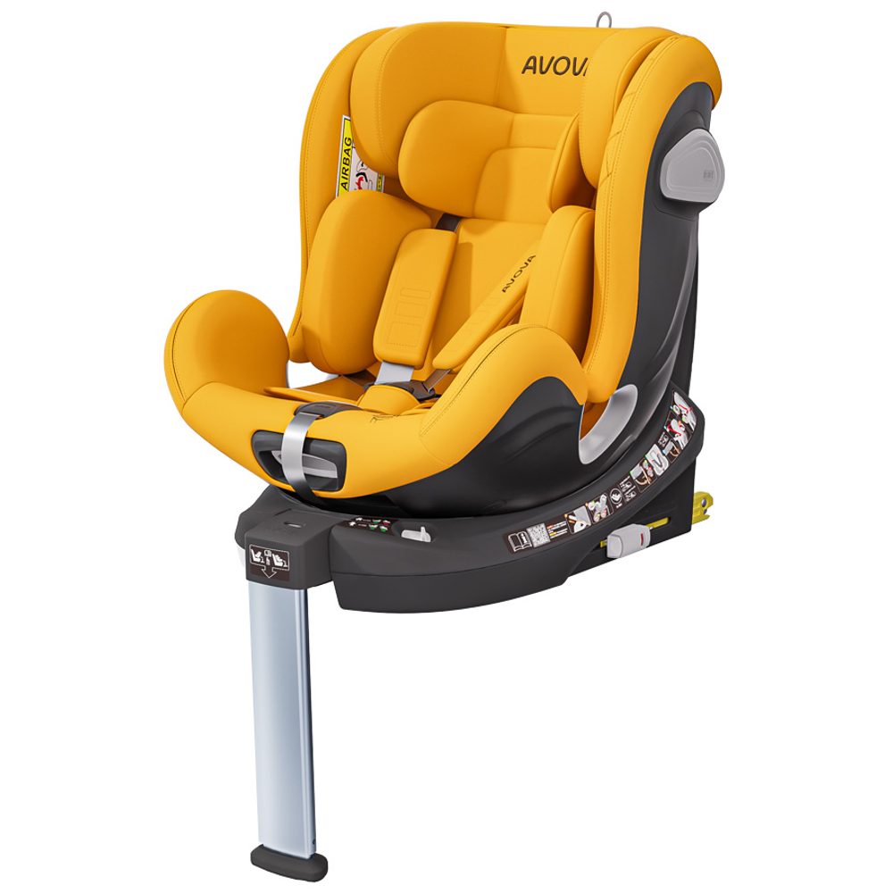 AVOVA Swan-fix I-SIZE 2024 Beach Yellow 40-125cm - autosedačky