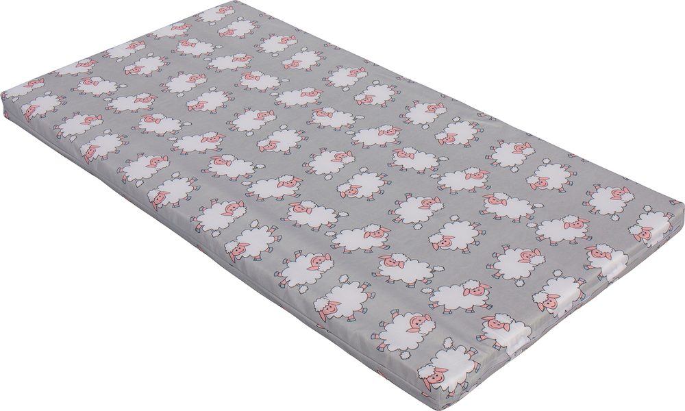 Scarlett Matrace Ovečka 120x60x5,2cm šedá