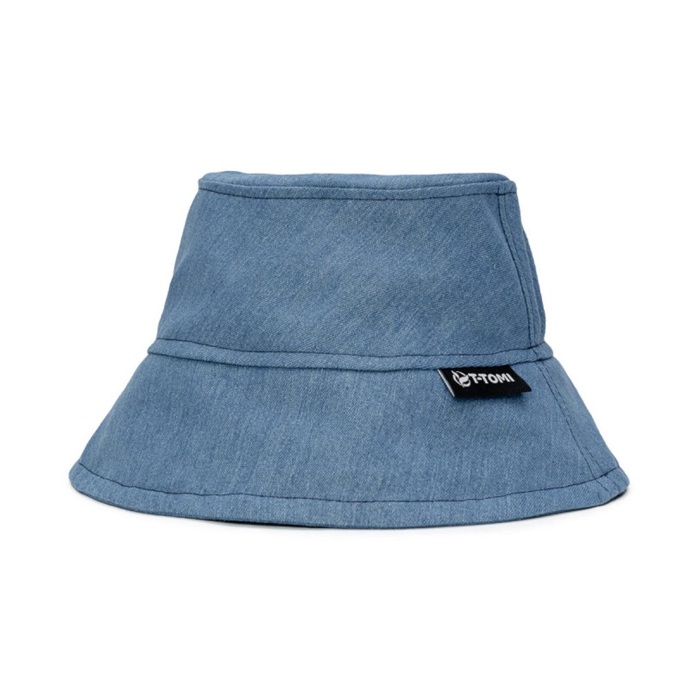 T-Tomi Bucket hat DENIM - Washed (6-12 měsíců)