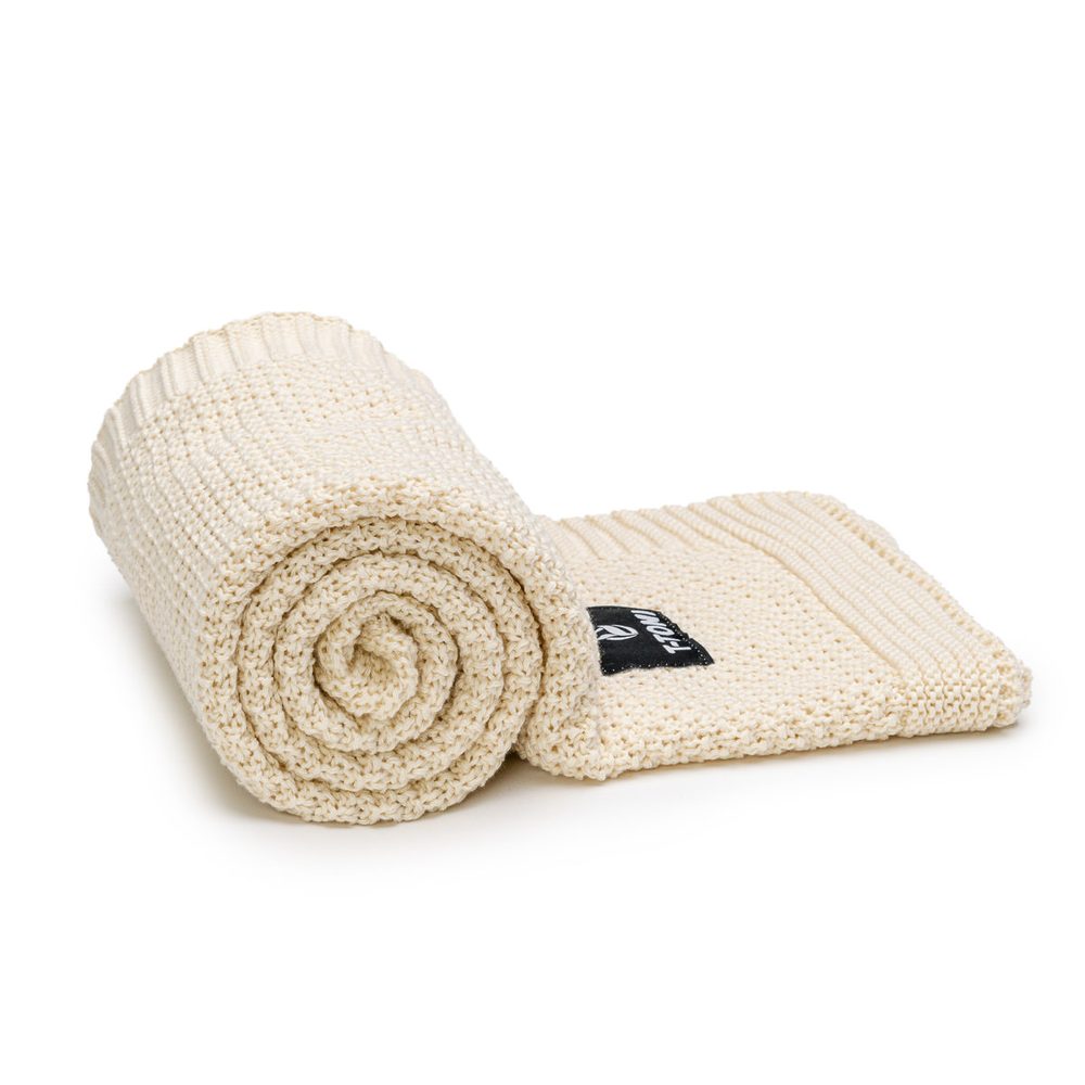 ESECO Pletená deka 80x100cm - cream