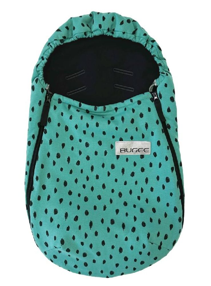 Pinkie bavlněný fusak Soft Turquoise BIO 0-12 měsíců - autosedačky