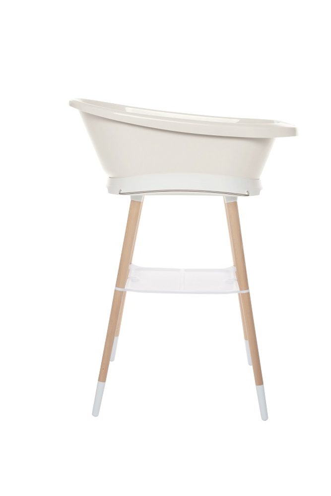 Bebe-Jou Sada digitální vaničky Bébé-Jou Sense Edition Light Oat se stojanem