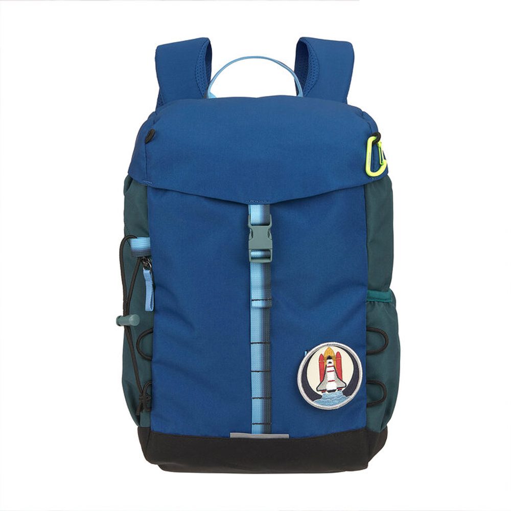 LÄSSIG dětský batoh Big Outdoor Backpack Unique blue green