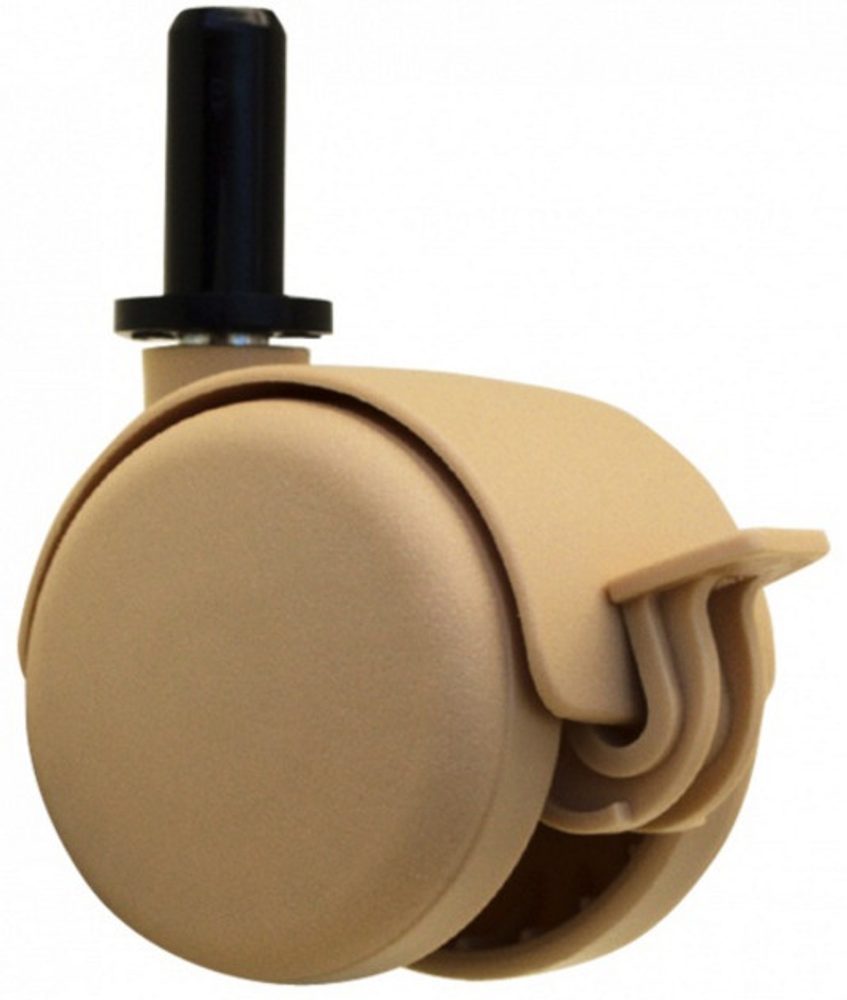 Scarlett kolečka k postýlce 4ks - béžová