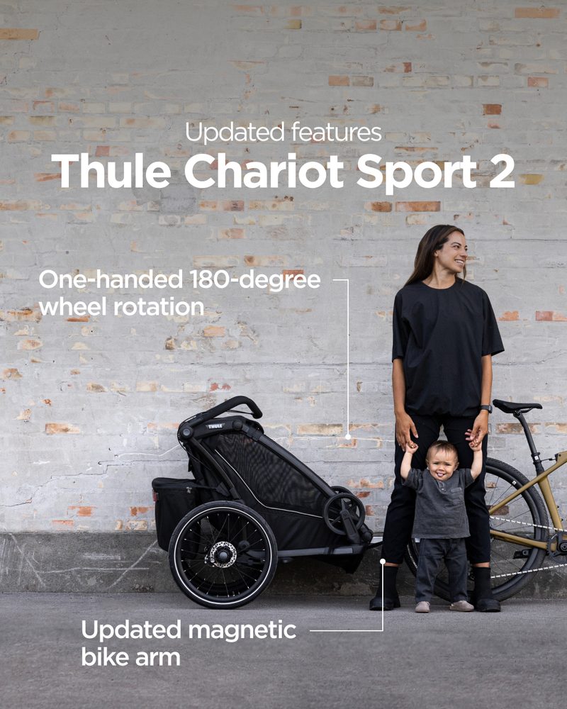 THULE Chariot Sport 2 double - Black (obrázek 15)