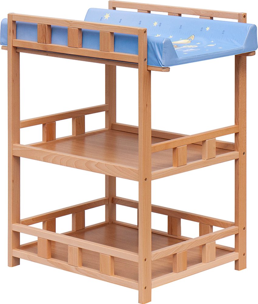 Scarlett Přebalovací pult Buno Přírodní Galaxy Modré