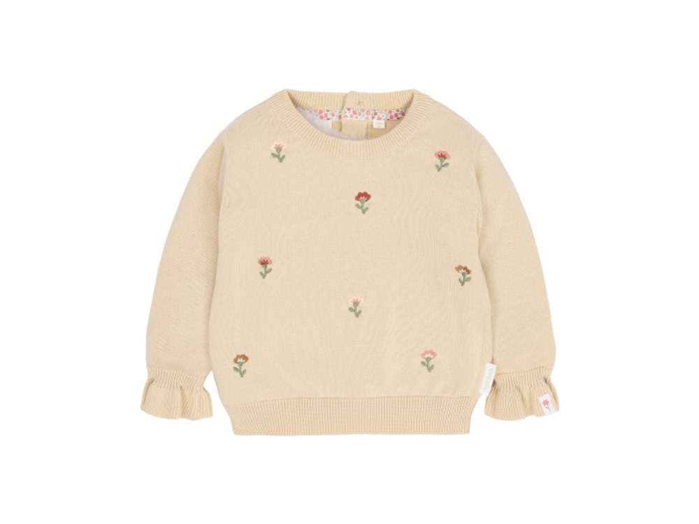 Little Dutch Svetřík pletený Vanilla vel. 80
