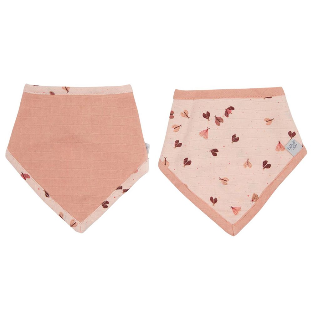 Bebe Jou Bandana slintáček Sweet Butterfly 2ks