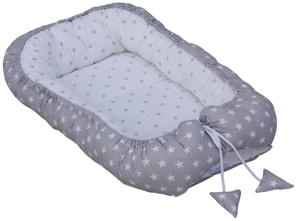 Scarlett Hnízdo pro miminko Hvězdička šedá