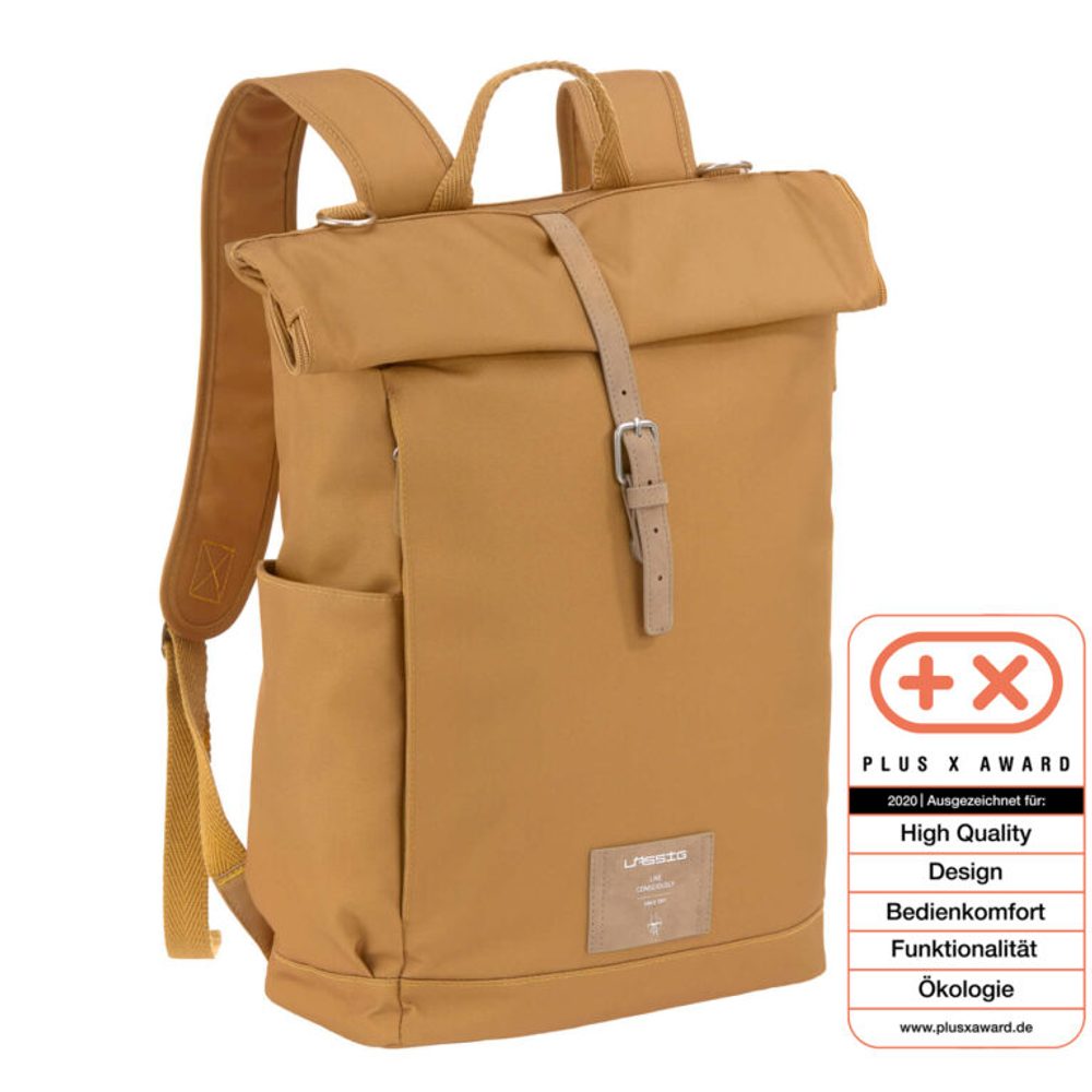 Lässig Green Label Rolltop Backpack curry (obrázek 11)