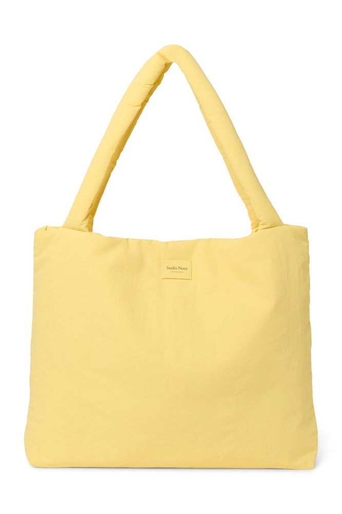 Studio Noos Puffy MOM BAG Textured Butter Yellow
