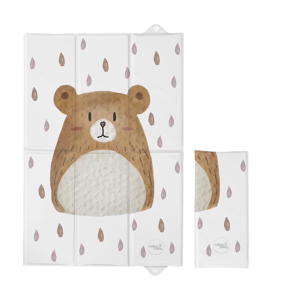 CEBA BABY Podložka přebalovací cestovní (60x40) Basic - CEBA BABY Podložka přebalovací cestovní (60x40) Basic Bear Buddy