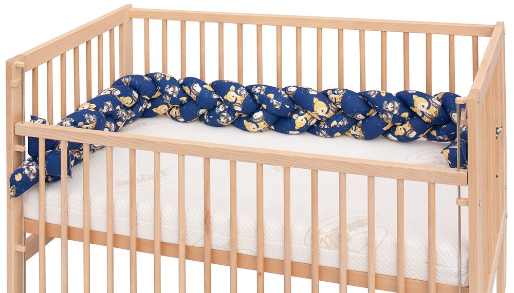Scarlett Ochranný límec COP do postýlky Koloušek modrá
