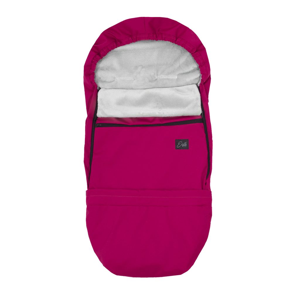 ESITO Jarní fusak do kočárku Soft Mono Fuchsie - fuchsiová