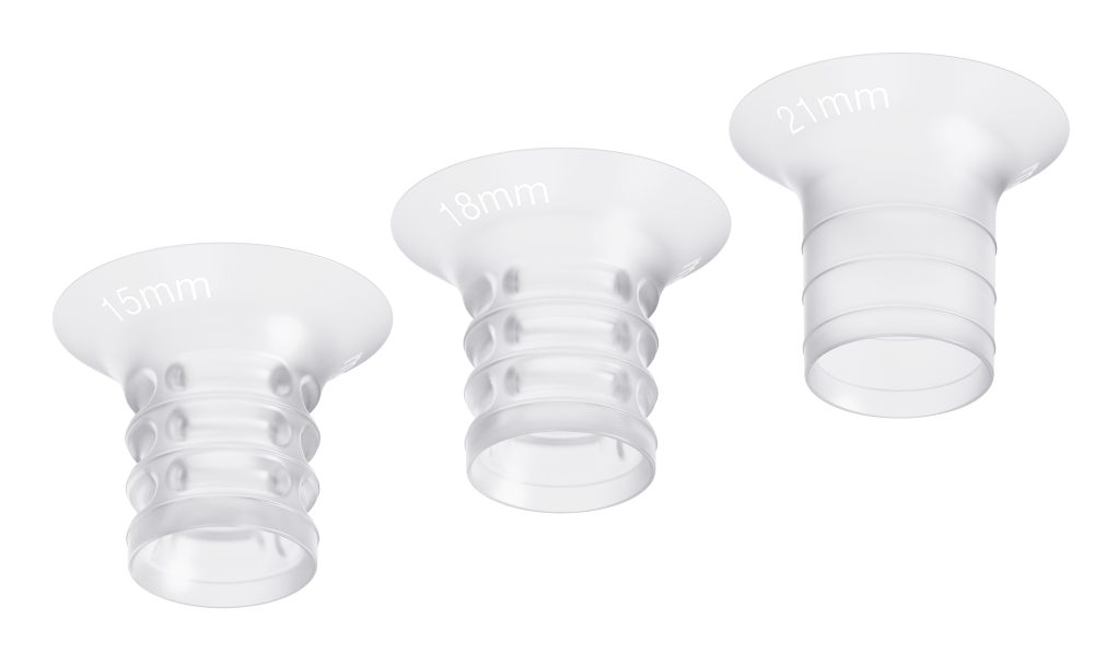 Medela Vložky do prsních nástavců silikonové (2x21mm, 2x18mm, 2x15mm)