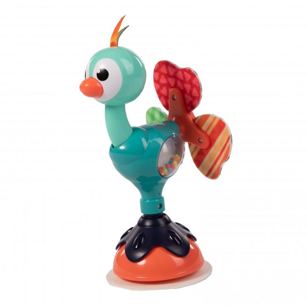 Bo Jungle hračka s přísavkou - Cute Peacock