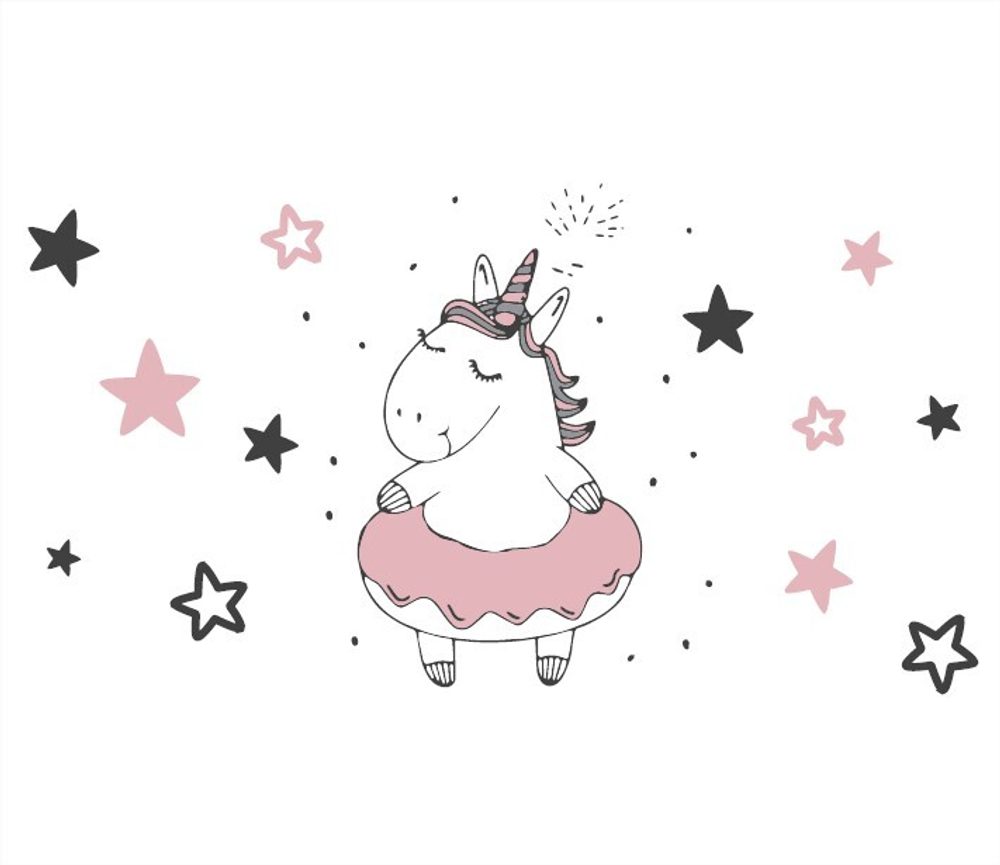 ZOPA Adaptér na WC - Unicorn - Grey/Pink