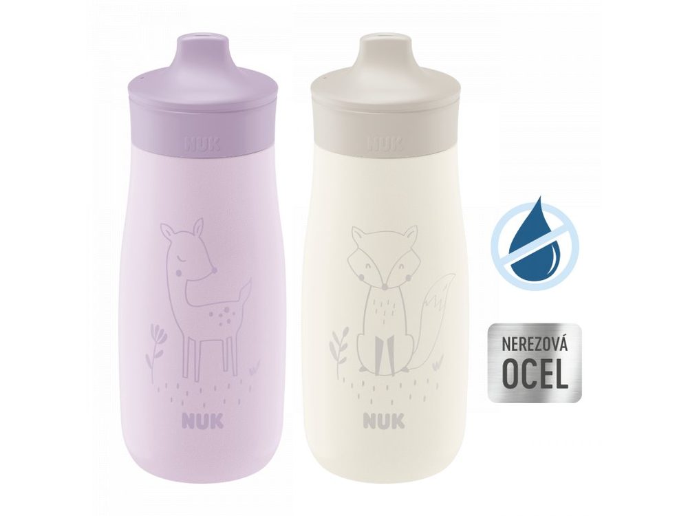 NUK Nerez láhev Mini-Me SIP 300ml 9m+