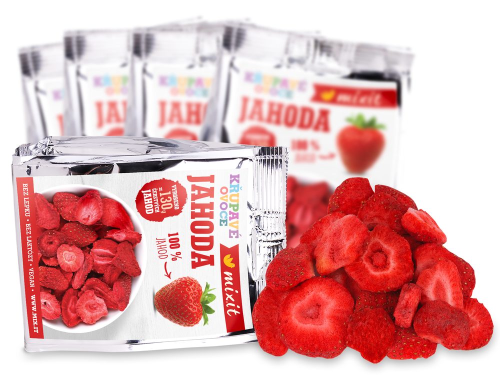 Mixit Křupavé ovoce do kapsy - Jahoda