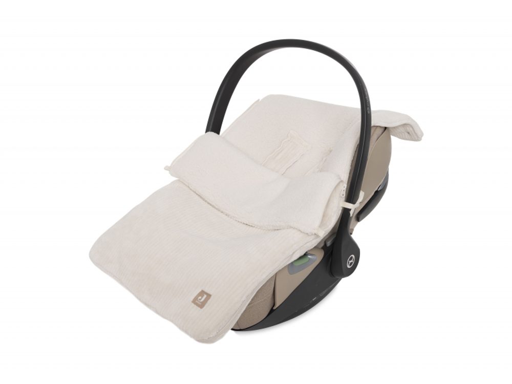 Jollein Fusak do autosedačky Cloudy Rib Oatmeal