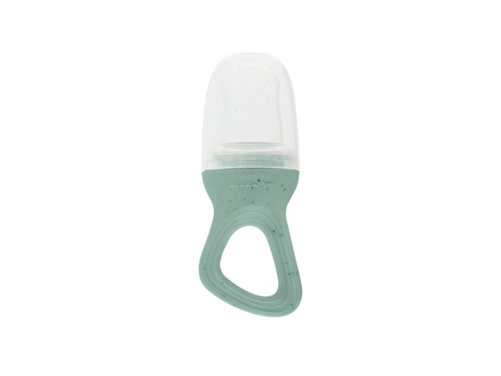KikkaBoo Krmicí kousátko Platinum Silicone Sage