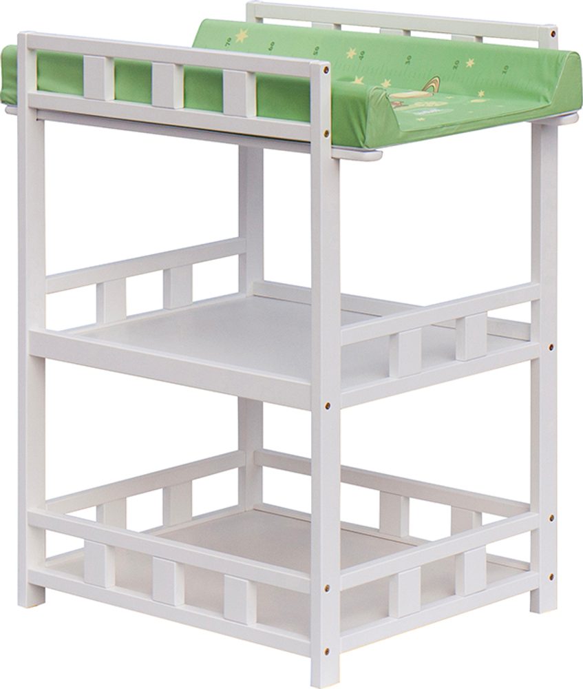 Scarlett Přebalovací pult Buno Bílý Galaxy Zelené