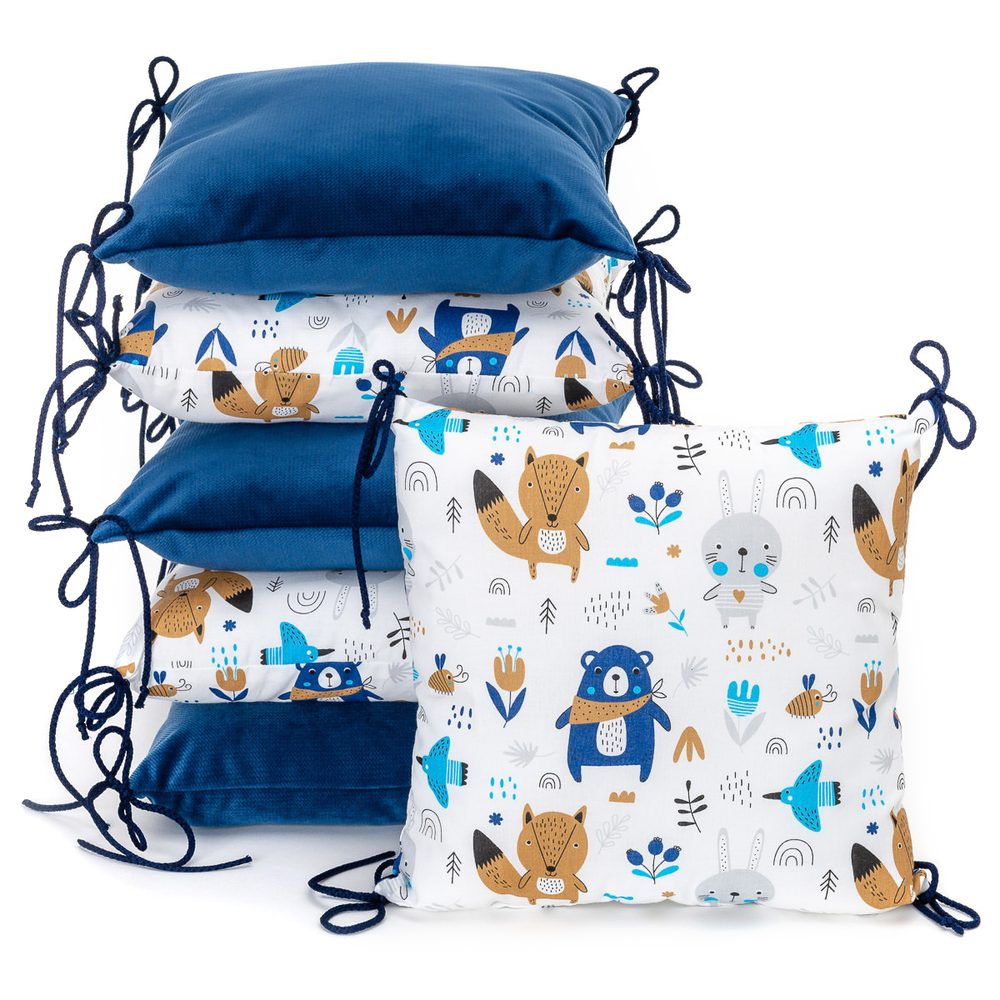 T-TOMI Polštářkový mantinel Blue bears, 6ks