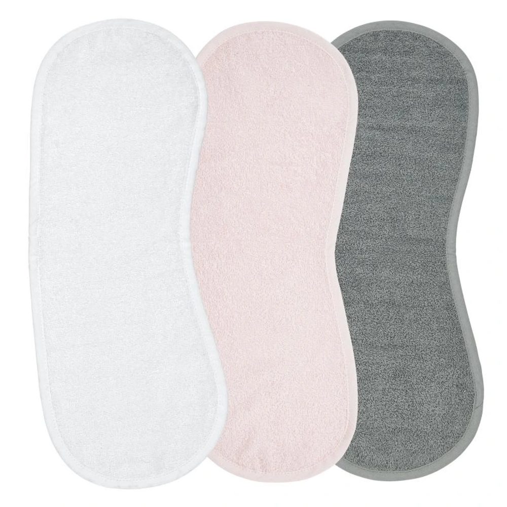 Meyco Ramenní chránič - White/light pink/grey