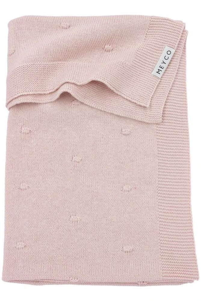Meyco Deka Mini knots - Soft pink