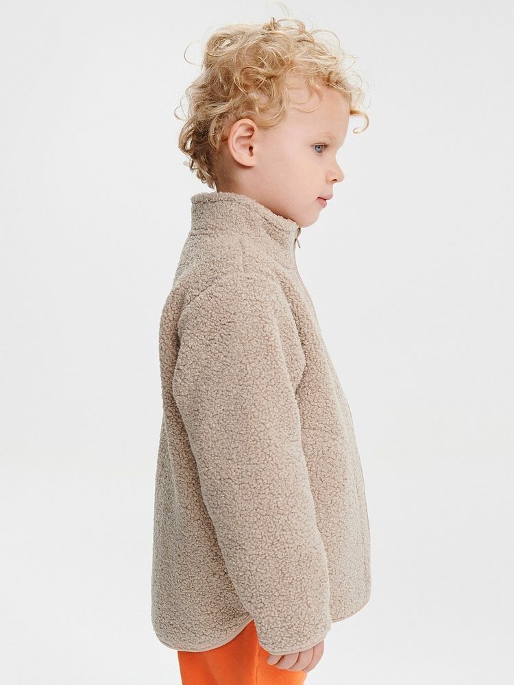 LEOKID Fleecová bunda Theo Almond Milk vel. 86 (obrázek 9)